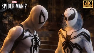 Miles Helps Peter Get The Anti Venom Suit With The Anti Dark Ages Suit  Marvels SpiderMan 2 4K [upl. by Atikahc]