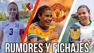 🔥Lizbeth Ovalle al Manchester United  Hondureña a la Liga MX Femenil  María Sánchez vuelve Tigres [upl. by Wichman]