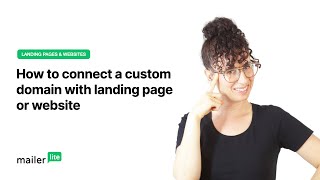 How to connect a custom domain with a landing page or website [upl. by Gwyn]