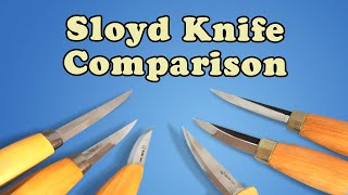 FlexCut vs Mora vs BeaverCraft Best Sloyd Wood Carving Knife Review [upl. by Shelli888]