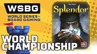 Splendor World Championship  World Series of Board Gaming 2024 [upl. by Faunie]