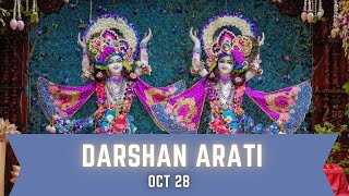 Darshan Arati  ISKCON Chennai  28 Oct 2024 [upl. by Hsirap]