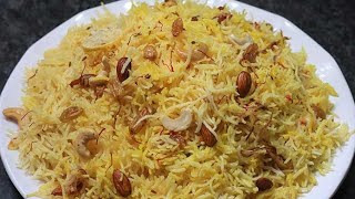 Zaffrani pulao [upl. by Yulma]