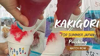 Who wants KAKIGORI  halohalo JAPAN [upl. by Quar]