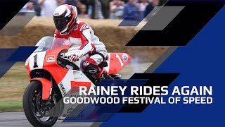 Wayne Rainey Rides Again  2022 Goodwood Festival of Speed [upl. by Hayouqes600]