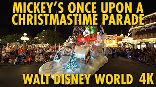 Mickeys Once Upon A Christmastime Parade 2019  Mickeys Very Merry Christmas Party [upl. by Lan713]