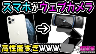 【超便利】売切れたWebカメラの代わりにスマホを使うと幸せになれます。OBSで高画質手元配信・顔出し配信も余裕超猫拳周辺機器ウェブカメラ [upl. by Acirretahs]