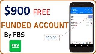 900 Funded account by FBS  Get a free funded account today [upl. by Sucramd432]