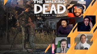 Gamers Reactions to Clementine Alive and Well  The Walking Dead S4E4 Take Us Back [upl. by Suoilenroc]