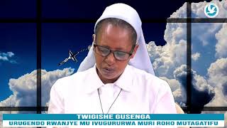 URUGENDO RWANJYE MU IVUGURURWA MURI ROHO MUTAGATIFU SR IMMACULE UWAMARIYA quotTWIGISHE GUSENGAquot [upl. by Adnir352]