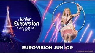 Tanya Mezhentseva 🇷🇺 Russia Россия Dress Rehearsal Eurovision Junior 2021 Евровидение Mon Ami jesc [upl. by Ahsirahc]