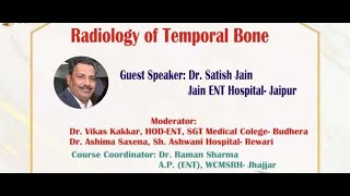 HRCT Temporal Bone by Dr Satish Jain [upl. by Allicirp]