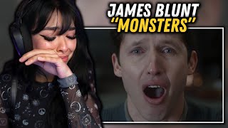 THIS DESTROYED ME  First Time Hearing James Blunt  quotMonstersquot  REACTION [upl. by Azeria]