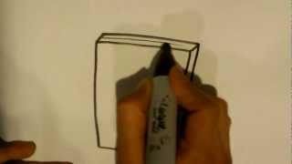 How to Draw a DVD Case  Drawing For Beginners [upl. by Taro67]