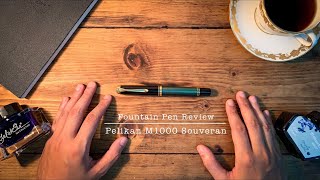 a gem from Germany  Pelikan M1000 Souveran Fountain Pen Review [upl. by Menashem]