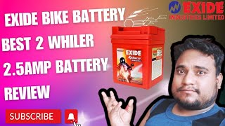 Exide xplore 12XL25LC bike battery  Exide bike battery kaisa battery hai ye  bike battery [upl. by Yarod788]