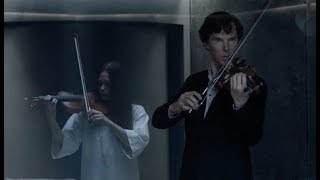 Sherlock plays the violin for the Eurus Sherlok 4 The final problem [upl. by Ancilin]