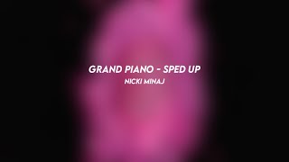 grand piano nicki minaj sped up [upl. by Lamar]