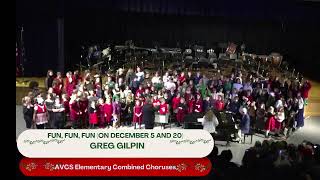 AuSable Valley Combined Elementary Winter Concert 2024 [upl. by Atnicaj663]