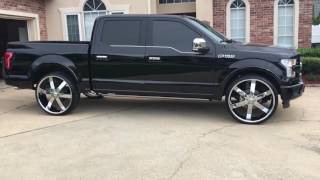 2016 Ford F150 Platinum on 28s [upl. by Oek890]