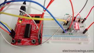 7 Segment Display with TI launchpad [upl. by Senhauser963]