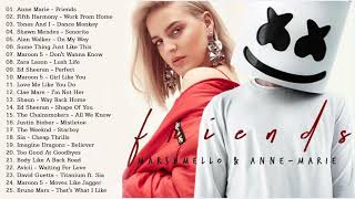 Anne Marie  Zayn Malik Marshmello Greatest Hits Full Album 2020  Best English Music Collection [upl. by Daisi302]