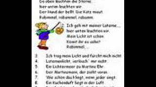 ich geh mit meiner laterne  kinderlieder [upl. by Winsor]