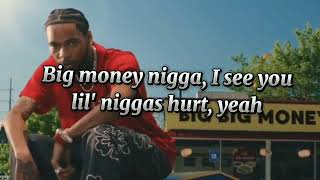 Key Glock  Big Big Money Official Music Lyrics Video [upl. by Schwab]