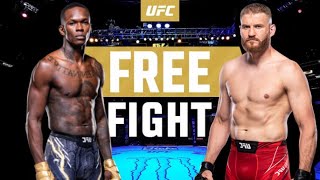 ISREAL ADESANYA vs JAN BLACHOWICZ  FULL FIGHT  FREE FIGHT  mma ufc [upl. by Anial100]