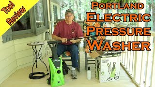 Portland Electric Pressure Washer from Harbor Freight Fathers Day Gift [upl. by Pejsach]