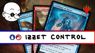 IZZET ARCHMAGE CONTROL  Red Blue in Foundations Best of Three Standard [upl. by Danila]