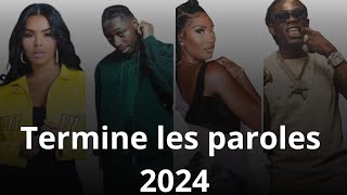 TERMINE LES PAROLES 2024 Teste tes connaissances musicales [upl. by Asilahs]