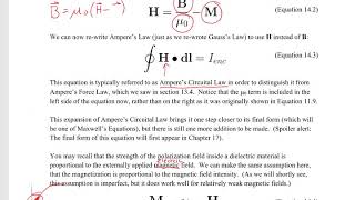 Applied Electromagnetic Field Theory Chapter 14  Magnetic Materials and Magnetic Circuits [upl. by Vedi]