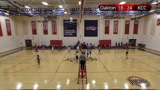 KCC Volleyball vs Oakton [upl. by Page]