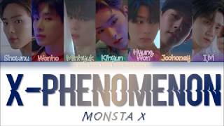 MONSTA X 몬스타엑스  XPhenomenon Color Coded Lyrics EngRomKan歌詞 [upl. by Fillian]