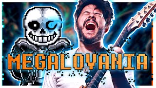 MEGALOVANIA  Undertale METAL Guitar Cover  FamilyJules [upl. by Lamek32]