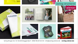 Verlag Druckerei Ebner  Portfolio [upl. by Ajdan]