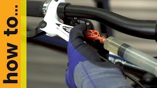 How To Bleed Disc Brakes  Halfords UK [upl. by Whatley]