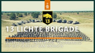 🦏 Dit is 13 LICHTE BRIGADE gepantserd en snel wereldwijd inzetbaar [upl. by Nalyak418]