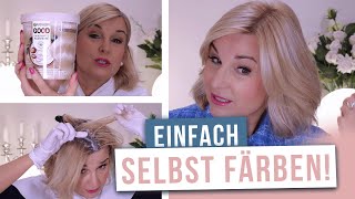 Richtig Haare färben  einfach und schnell  Garnier GOOD Tutorial [upl. by Razid]