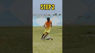 Ronaldo stepover football skill tutorial ⚽✨👍football skills trending youtube soccer shorts [upl. by Hecker80]