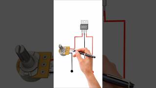 1V12V Adjustable Voltage Regulator Circuitshorts youtubeshorts viral trending gktechnical [upl. by Neibaf536]