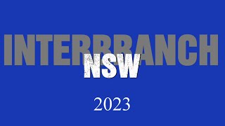 NSW INTERBRANCH 2023 12 FEMALE FLAGS [upl. by Etep]