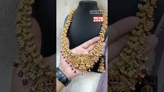 Premium quality long haram with priceRKjewellersshorts viral jewellary longharam premium [upl. by Pitarys48]