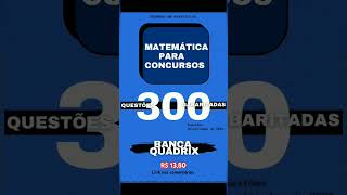 Mais de 300 questões gabaritadas da banca QUADRIX matematicas quadrix concurso bancaquadrix [upl. by Steffane]