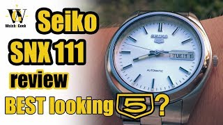 Seiko 5 Review  SNX 111  is it the BEST looking Seiko 5 [upl. by Erna262]