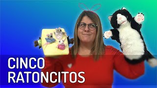 CINCO RATONCITOS twist  Canción para BAILAR y CONTAR [upl. by Kunkle]