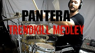 PANTERA  Trendkill Medley  Drum Cover [upl. by Dieball24]