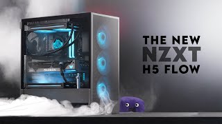 Airflow Enhanced The New NZXT H5 Flow RGB is Here  Radeon RX 7800 XT Gaming PC Build [upl. by Reinertson]