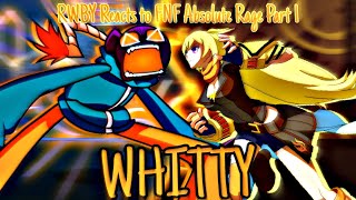 RWBY Reacts to FNF Absolute Rage Part 1 WHITTY [upl. by Ahsilet971]